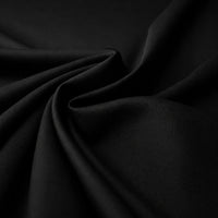 Classic Black Boski Unstitched Fabric – Single Suit