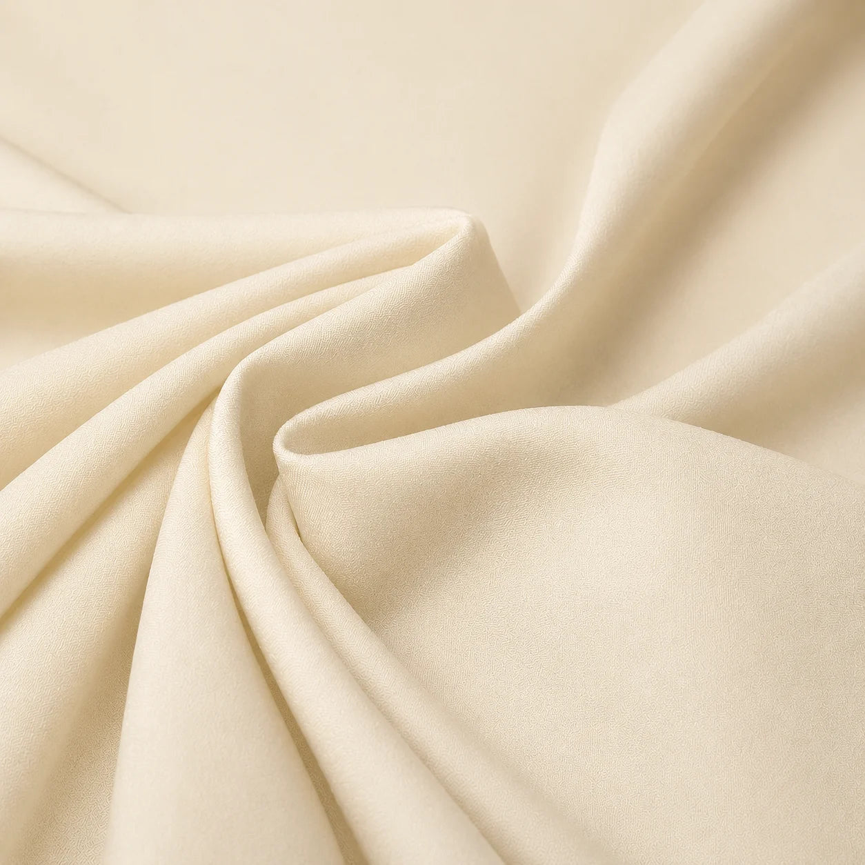 Premium Boski Cream Unstitched Fabric – Single Suit