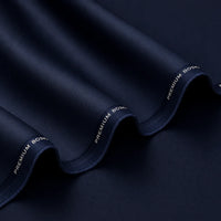 Navy Blue Boski Unstitched Fabric – Single Suit